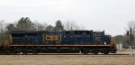 CSX 977 approaches Hamlet Crossing